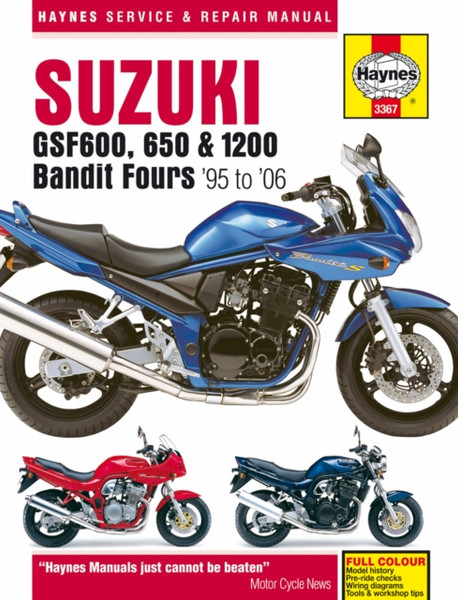 Suzuki GSF600, 650 & 1200 Bandit Fours (95-06): 95-06