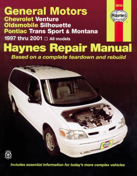 GM: Chevrolet Venture, Oldsmobile Silhouette, Pontiac Trans Sport & Montana (97 - 05)