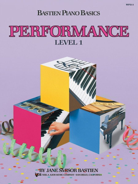 Bastien Piano Basics: Performance Level 1