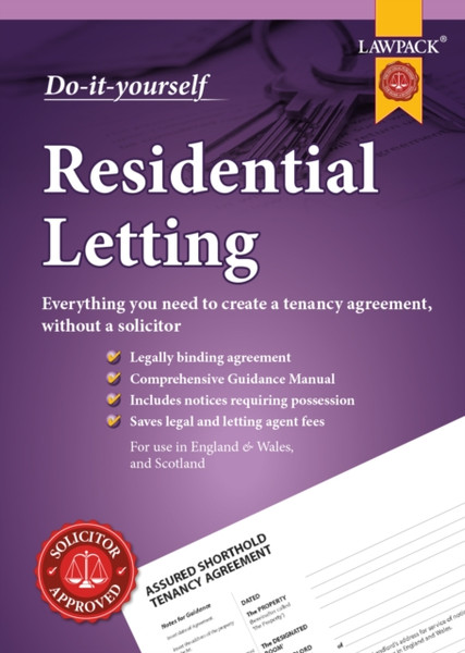 Lawpack Residential Letting DIY Kit: Everything you need to create a tenancy agreement, without a solicitor