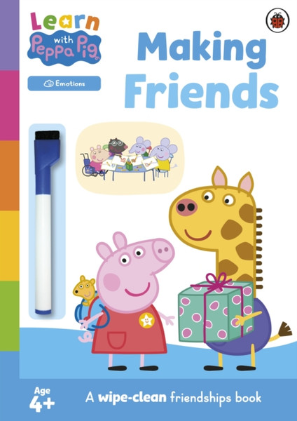 Learn with Peppa: Making Friends : Wipe-Clean Activity Book