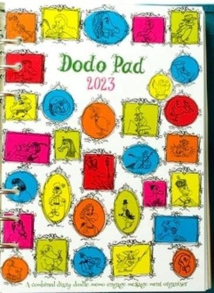 Dodo Pad Filofax-Compatible 2023 A5 Refill Diary - Week to View Calendar Year : A loose leaf Diary-Organiser-Planner for up to 5 people/activities. UK made, Sustainable, Plastic Free