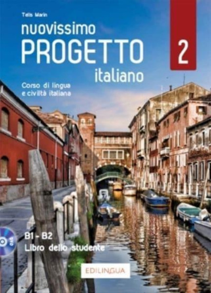 Nuovissimo Progetto italiano : Libro dello studente + DVD + codice i-d-e-e 2 (B1-