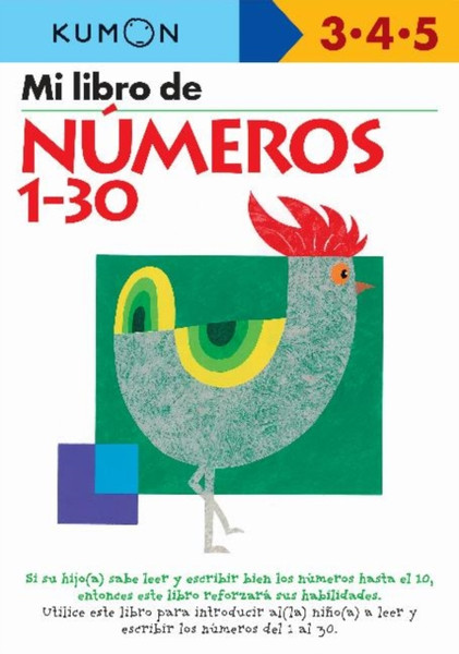 Mi Libro De Numeros Del 1-30