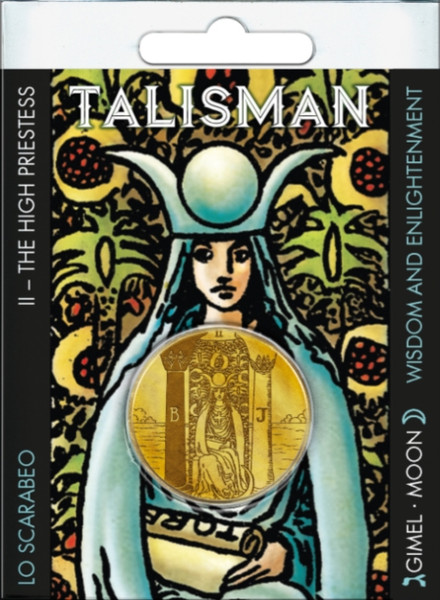 Tarot Talisman II - the High Priestess : Wisdom and Enlightenment Gimel : Moon