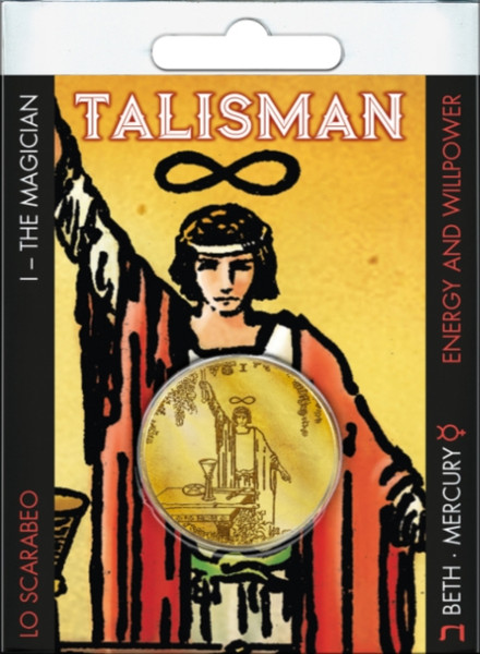 Tarot Talisman I - the Magician : Energy and Willpower Beth : Mercury