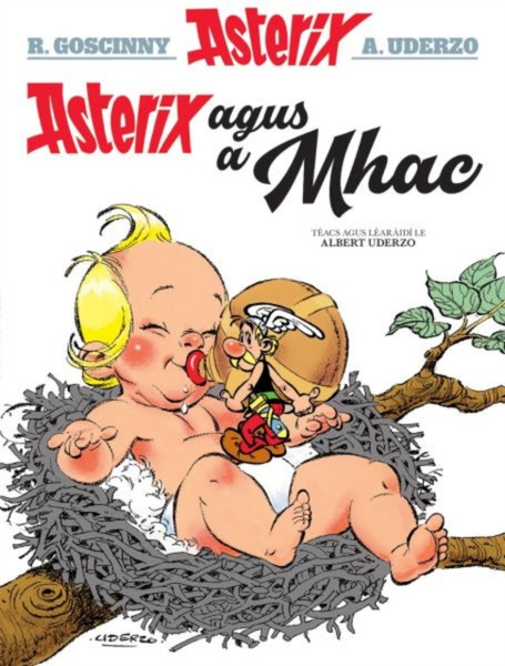 Asterix Agus a Mhac (Asterix in Irish)