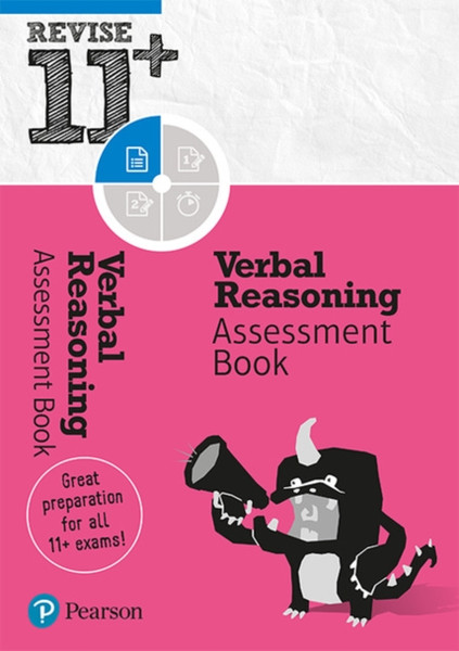 Pearson REVISE 11+ Verbal Reasoning Assessment Book for the 2023 and 2024 exams : for home learning, 2022 and 2023 assessments and exams