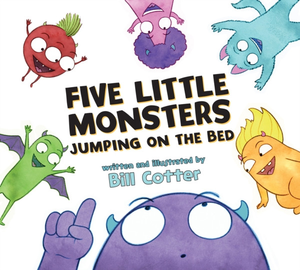 Five Little Monsters Jumping on the Bed