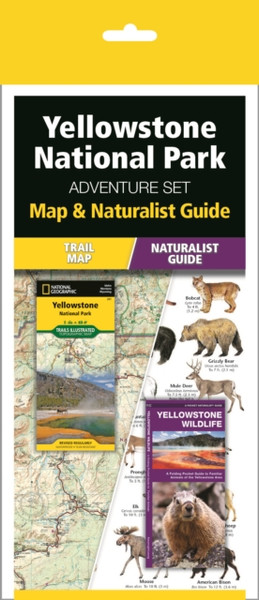 Yellowstone National Park Adventure Set : Map and Naturalist Guide