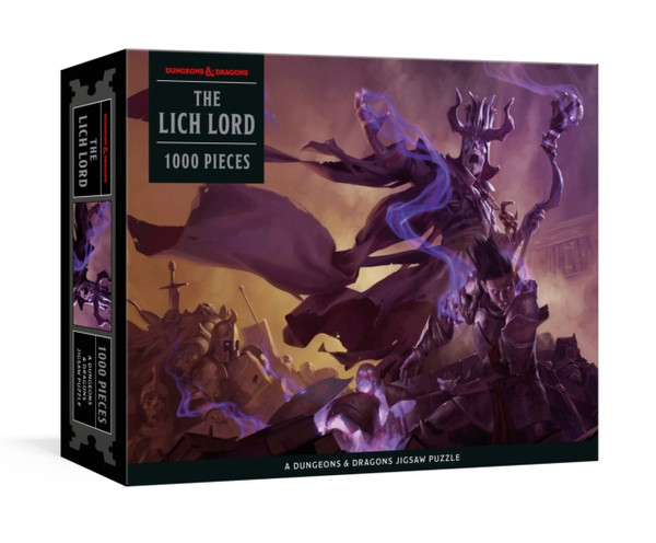 The Lich Lord Puzzle : 1000-Piece Jigsaw Puzzle Featuring the Iconic Cover Art from the Dungeon Master's Guide