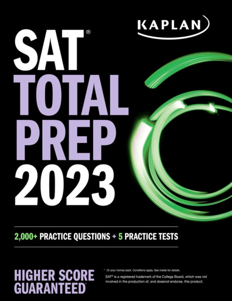 SAT Total Prep 2023 : 2,000+ Practice Questions + 5 Practice Tests