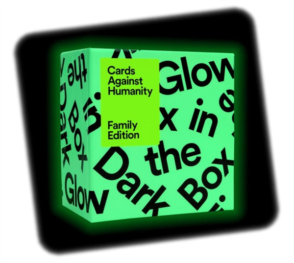 Cards Against Humanity Family Glow in the Dark Box