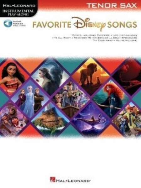 Favorite Disney Songs : Instrumental Play-Along for Tenor Sax