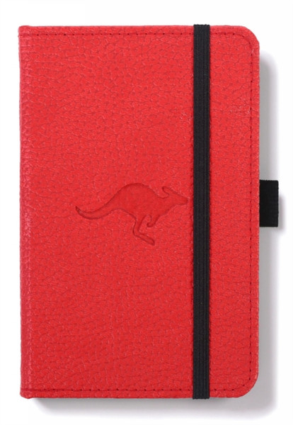 Dingbats A6 Pocket Wildlife Red Kangaroo Notebook - Dotted