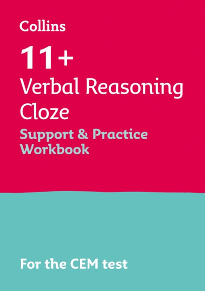 11+ Verbal Reasoning Cloze Support and Practice Workbook : For the Cem 2023 Tests