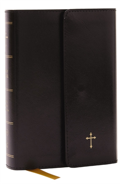 KJV Compact Bible w/ 43,000 Cross References, Black Leatherflex with flap, Red Letter, Comfort Print: Holy Bible, King James Version : Holy Bible, King James Version