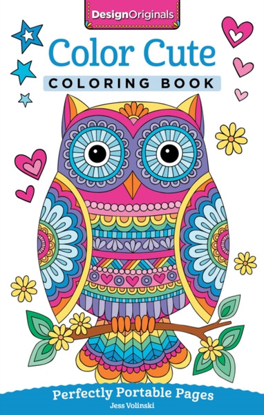Color Cute Coloring Book : Perfectly Portable Pages