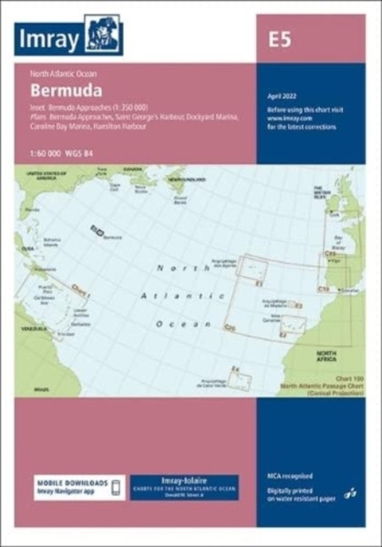 Imray Chart E5 : Bermuda