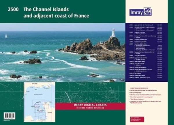 Imray 2500 Chart Pack : The Channel Islands and adjacent coast of France