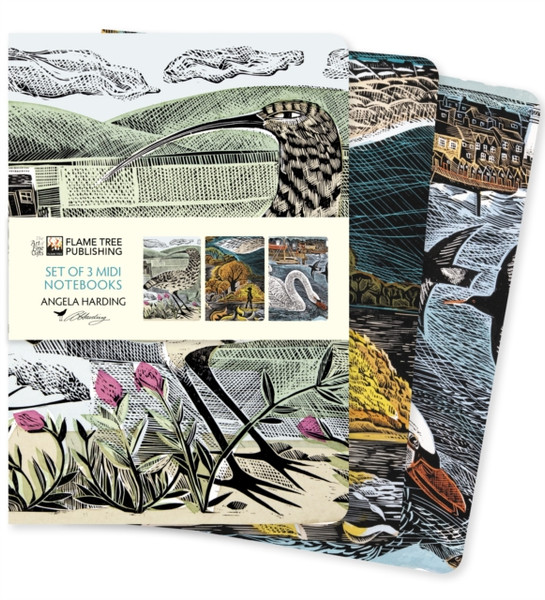 Angela Harding Set of 3 Midi Notebooks - Wildlife