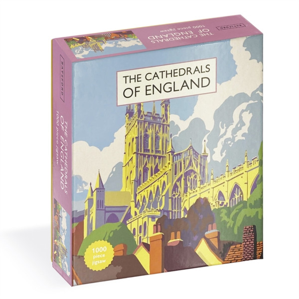 Brian Cook's Cathedrals of England Jigsaw Puzzle : 1000-piece jigsaw puzzle