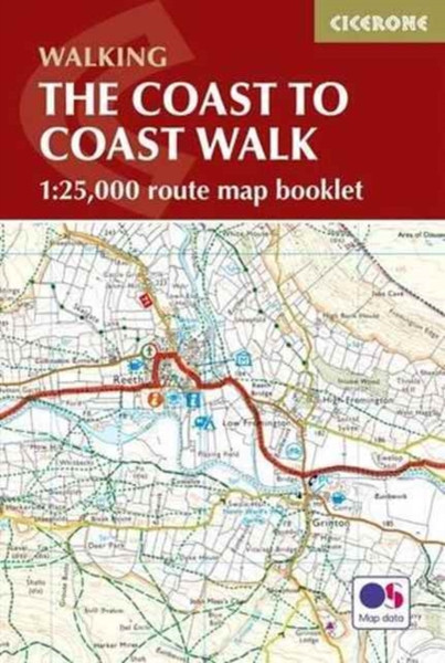The Coast to Coast Map Booklet : 1:25,000 OS Route Map Booklet