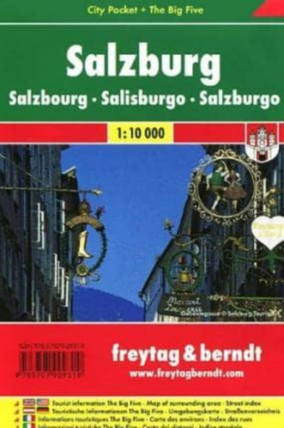 Salzburg City City Pocket + the Big Five Waterproof 1:10 000