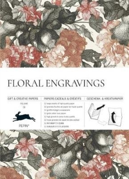 Floral Engravings : Gift & Creative Paper Book Vol. 79