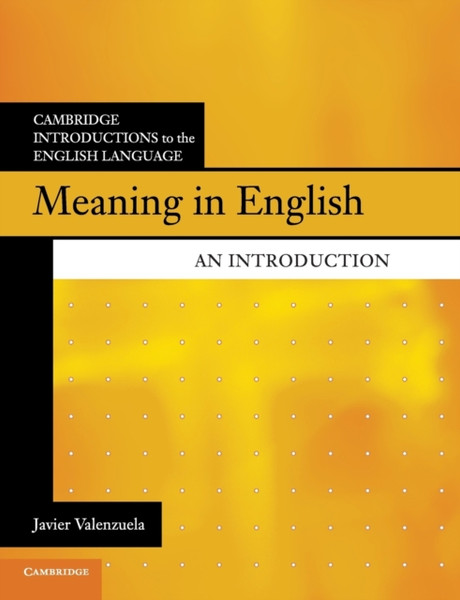 Meaning in English : An Introduction