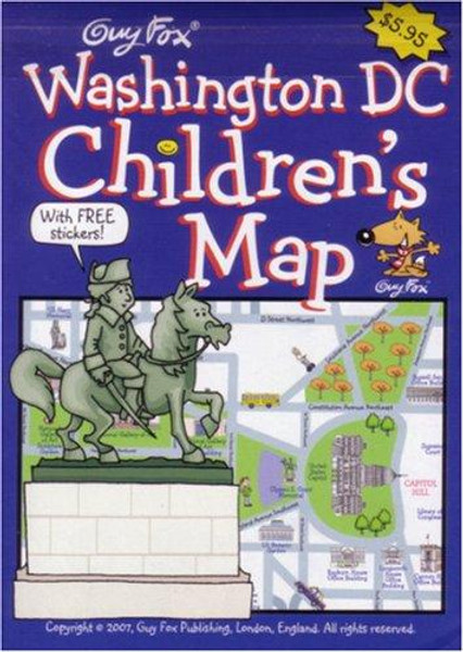 Washington DC Children's Map by Kourtney Harper (Illustrated By)