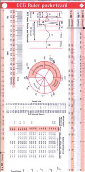 Ecg Ruler Pocketcard