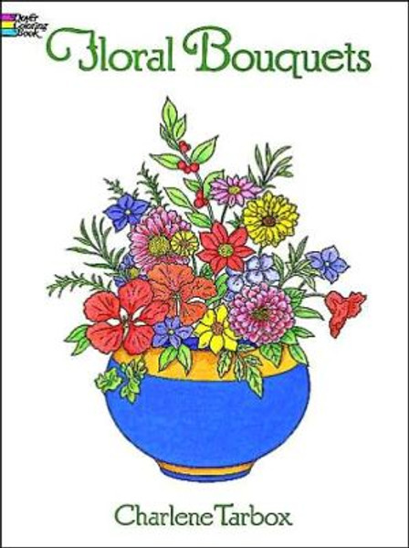 Floral Bouquets Colouring Book