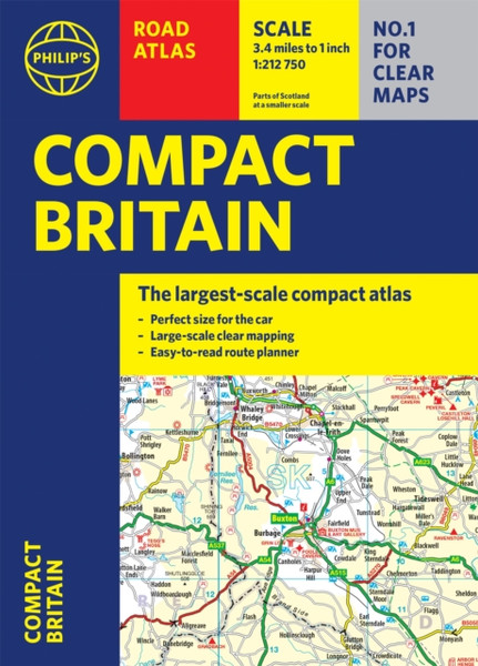 Philip'S Compact Britain Road Atlas: (Flexi A5)