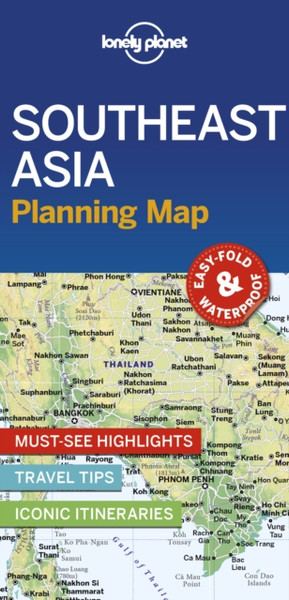 Lonely Planet Southeast Asia Planning Map