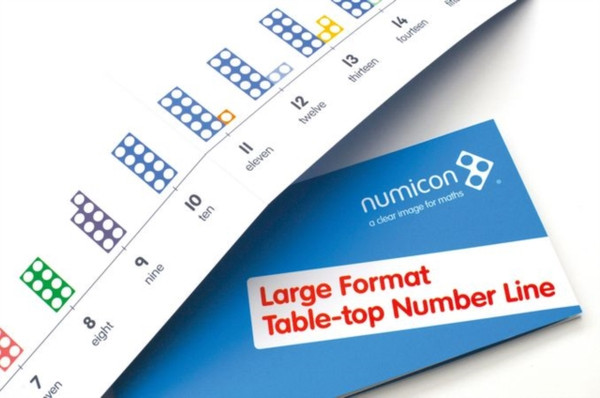 Numicon: Large Format Table Top Number Line