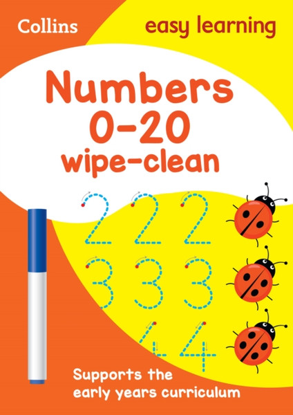 Numbers 0-20 Age 3-5 Wipe Clean Activity Book: Ideal For Home Learning