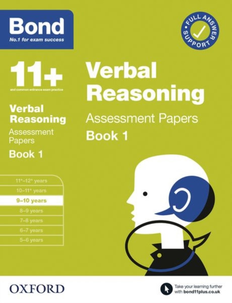 Bond 11+: Bond 11+ Verbal Reasoning Assessment Papers 9-10 Years Book 1