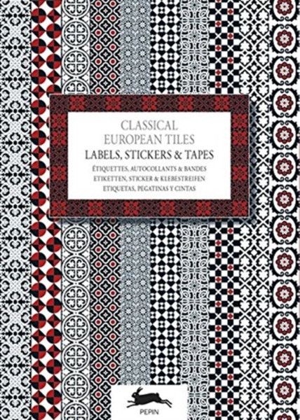 Classical European Tiles: Label & Sticker Book