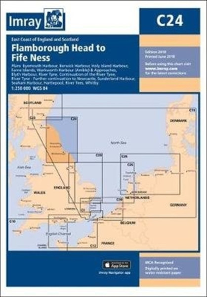 Imray Chart C24: Flamborough Head To Fife Ness