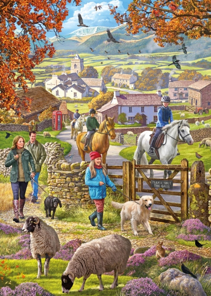 Autumn Walk 1000 Piece Jigsaw