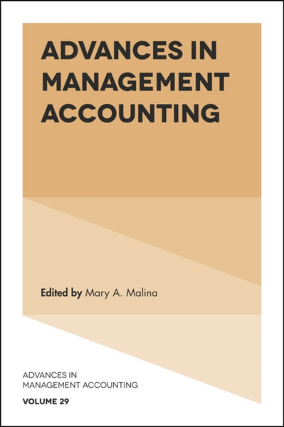 Advances In Management Accounting - 9781787432987