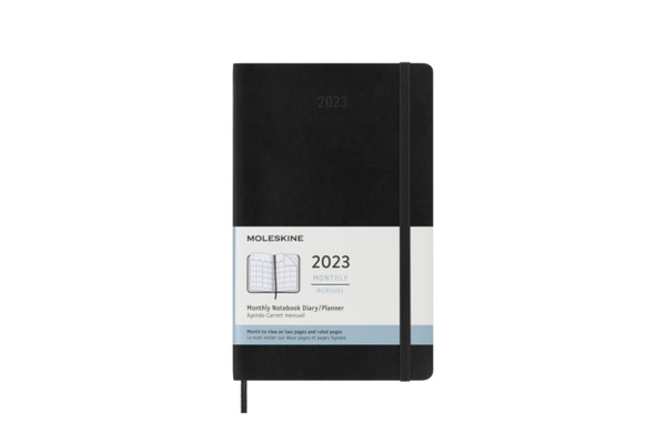 Moleskine 2023 12Month Monthly Large Sof