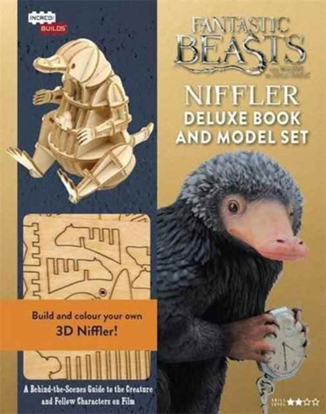 Incredibuilds - Fantastic Beasts - Niffler: Deluxe Model And Book Set