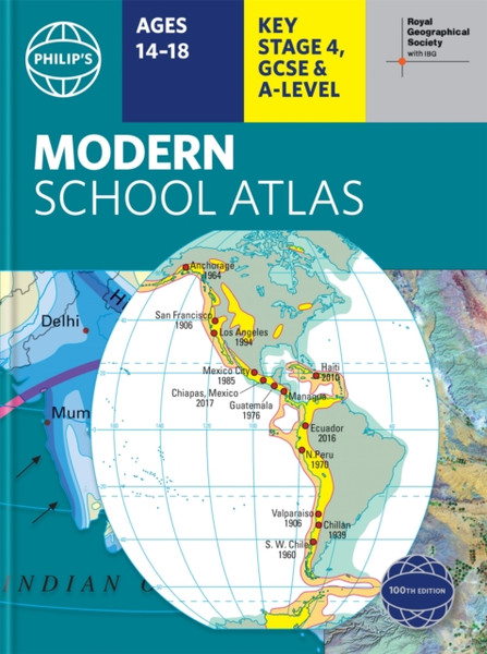 Philip'S Rgs Modern School Atlas: 100Th Edition - 9781849075824