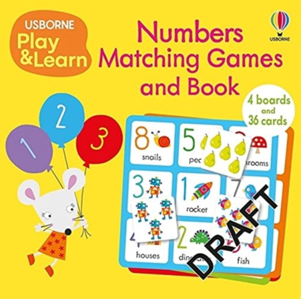 Numbers Matching Games And Book