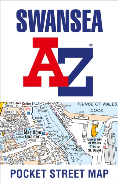 Swansea A-Z Pocket Street Map