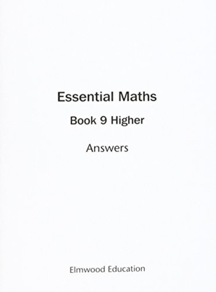 Essential Maths 9 Higher Answers