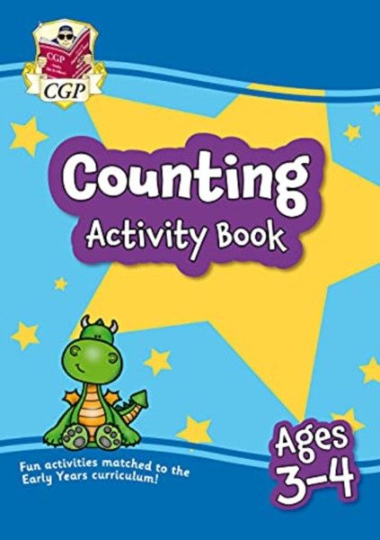 New Counting Activity Book For Ages 3-4 (Preschool)