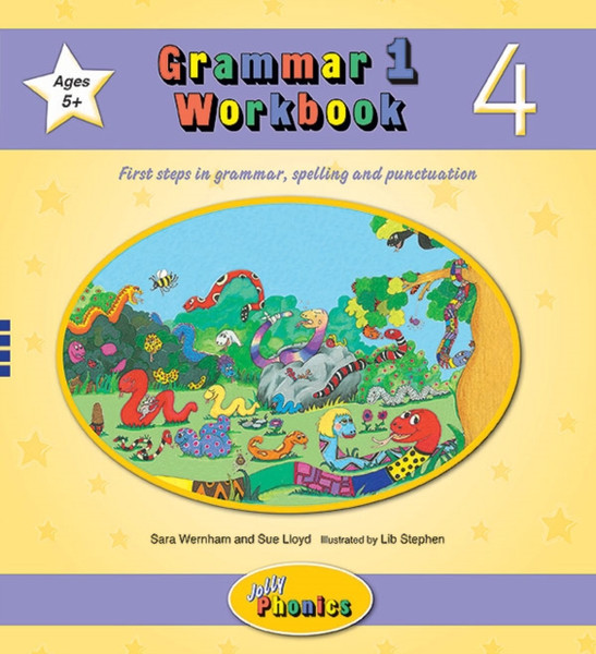 Grammar 1 Workbook 4: In Precursive Letters (British English Edition)